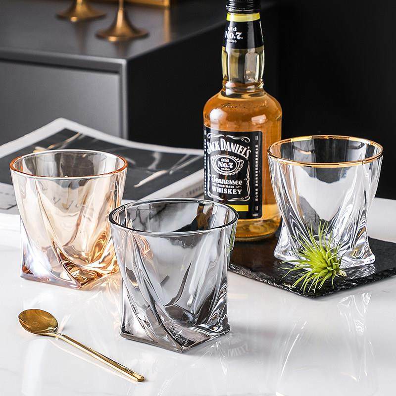 威士忌酒杯水晶玻璃个性创意洋酒杯轻奢北欧彩色喝水杯子家用套装,餐饮具,洋酒/威士忌杯,淘宝优惠券,粉丝福利购,淘宝优惠卷