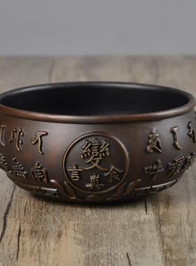 铜香炉火供盘火供炉施食器供水杯碗施食咒轮施食钵烟供炉烟供盘