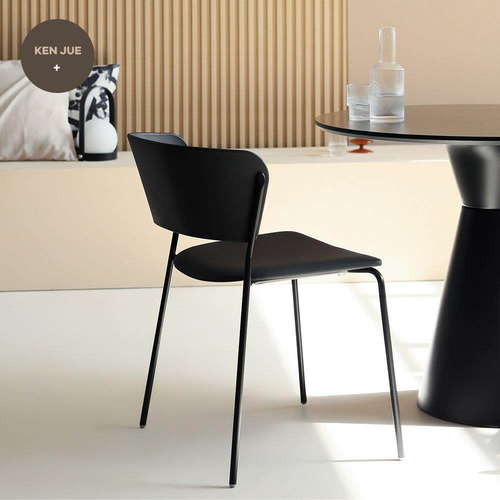 小户型餐椅家用靠背书桌椅简约现代饭厅凳子咖啡厅北欧休闲餐椅