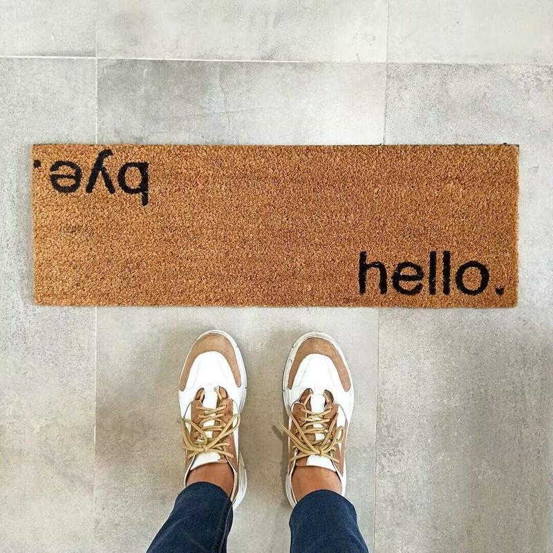 椰棕门垫印度进口椰棕地垫天然环保可裁剪定制防滑除尘入户门脚垫