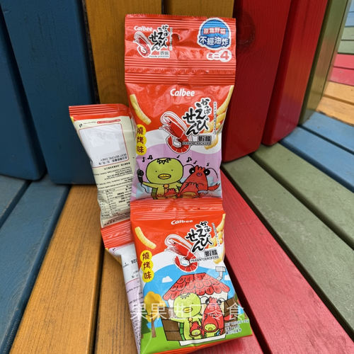 香港进口Calbee卡乐比烧烤味虾条