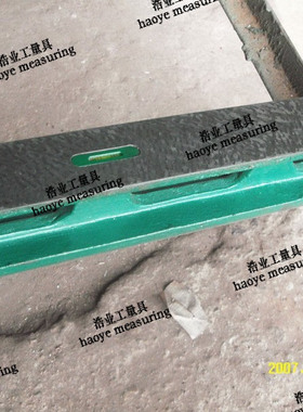 铸铁水平尺 铁水平尺 水平尺300 400 500 600 750 1000 1200mm