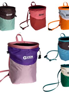 GVIEW旗云攀岩镁粉袋 Spring Chalk Bag粉袋攀岩基础款抱石镁粉袋