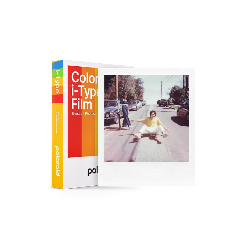 宝丽来Polaroid拍立得相纸 适用NOW/NFOW+/I-2/Lab机型 白框彩色