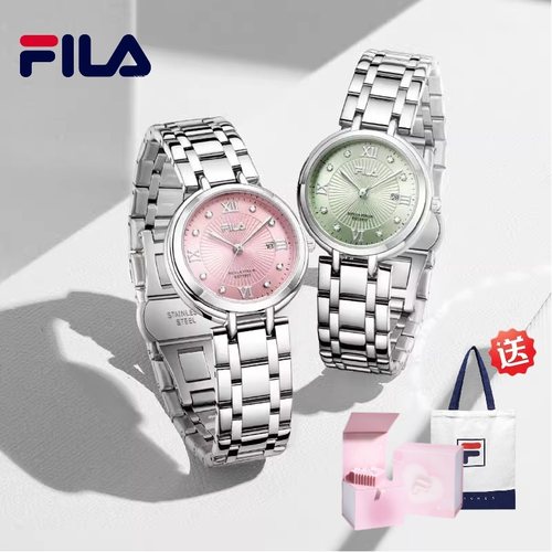 FILA斐乐小圆女表小众轻奢小表盘腕表送女朋友三八女神节礼物6633