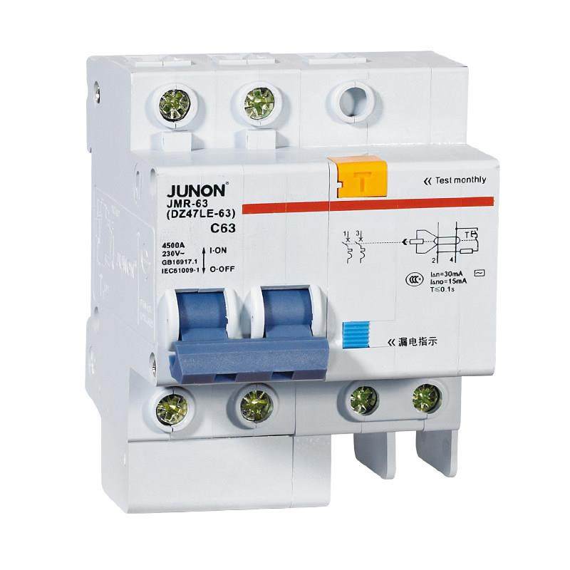JUNON俊朗漏电开关正品 DZ47型漏电断路器1P2P3P4P 6A至63A 守护,3C数码配件,USB多功能数码宝,淘宝优惠券,粉丝福利购,淘宝优惠卷