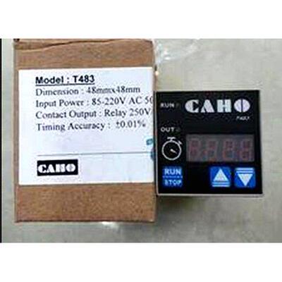 台湾宣荣 CAHO T481 T482 T483定时开关 可编程时间继电器 定时器