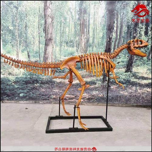麋鹿羚羊马三趾马动物骨头标本仿真生物树脂骨架复原模型定做图片
