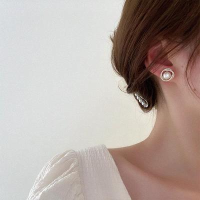 珍珠耳饰女耳环P3-28夏天网20223年新款潮红气质高级感S9银针耳5