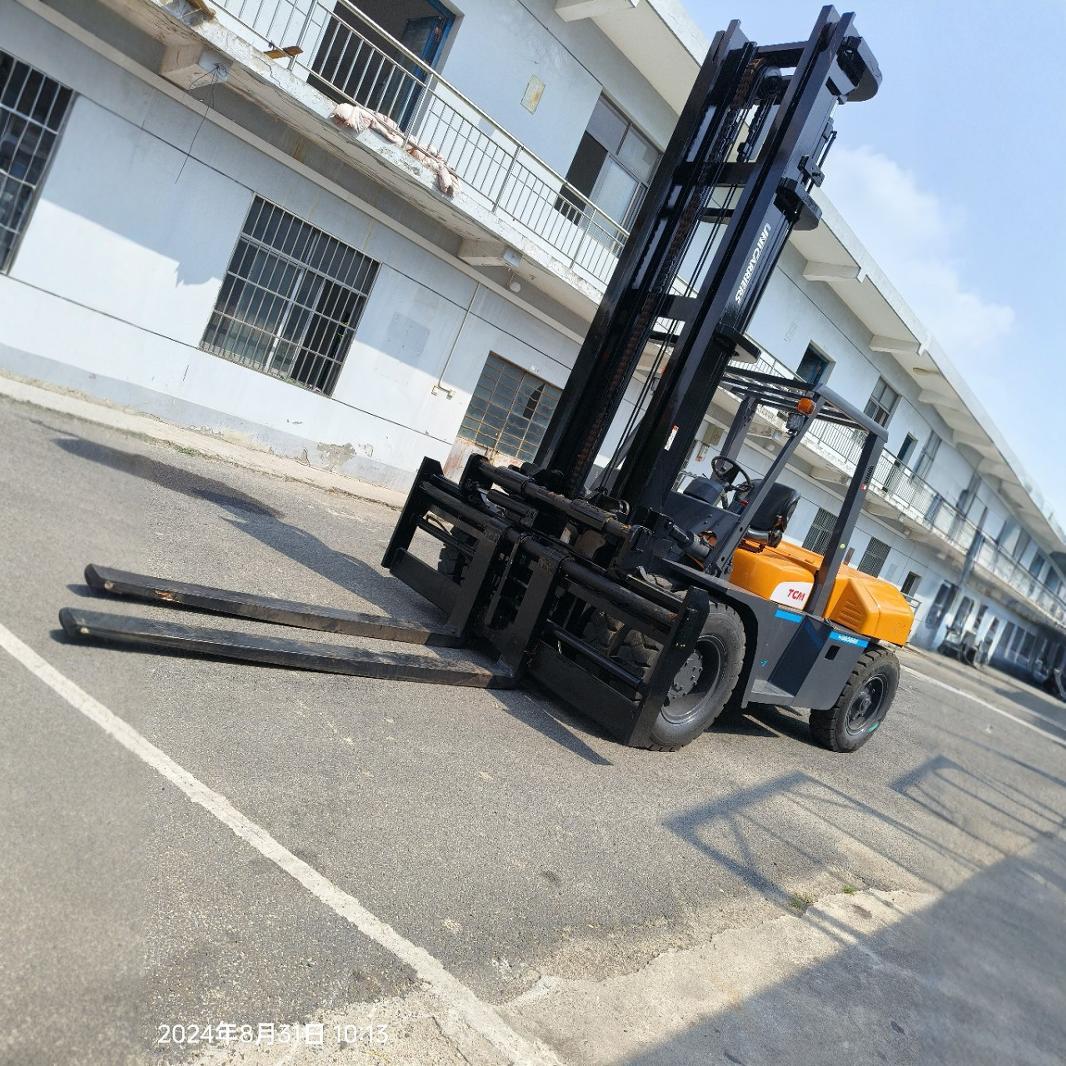 外贸直销二手日本10吨叉车TCM叉车升高6米叉车