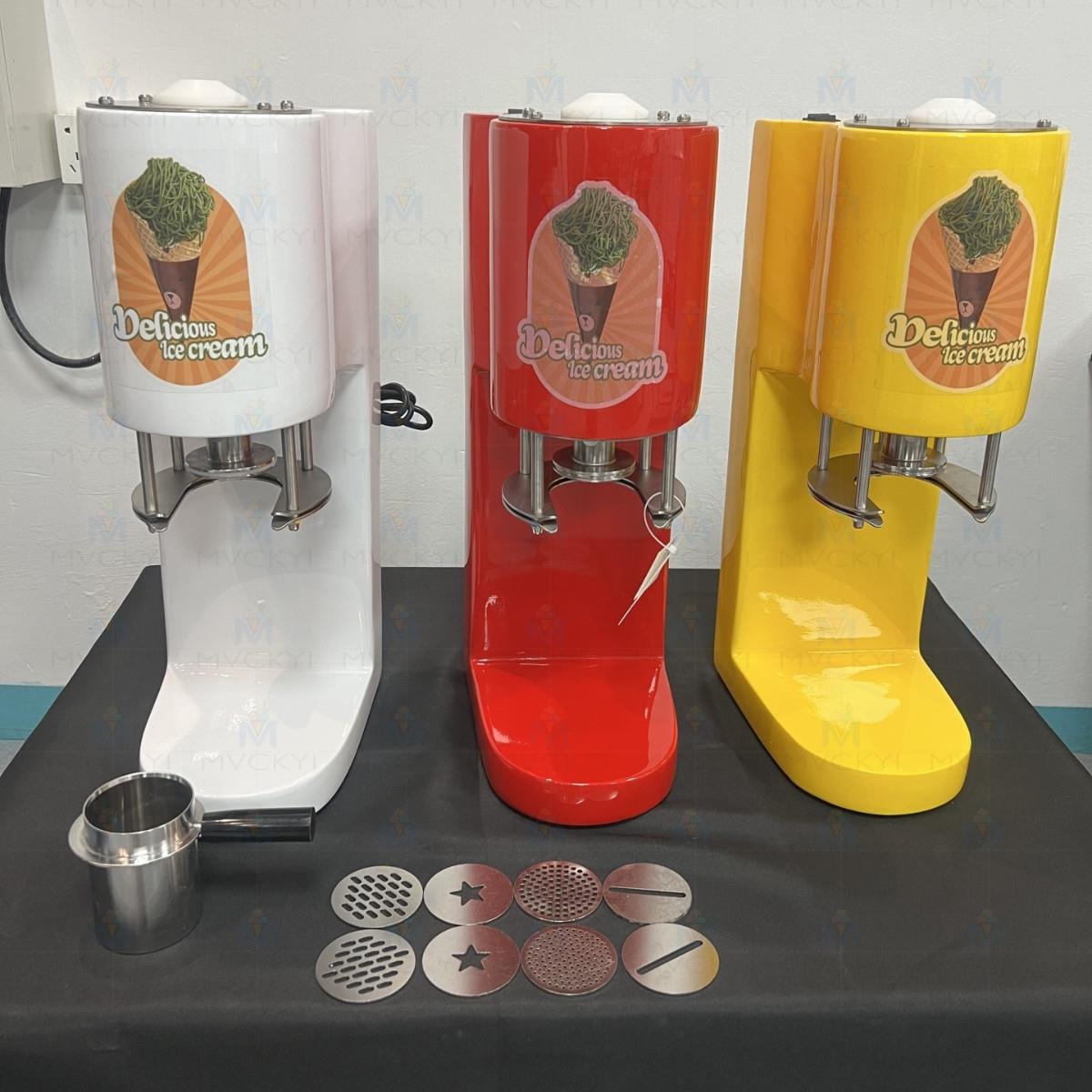 商用家用新款Spaghetti冰淇淋面条机小型台式 意大利面条冰激凌机