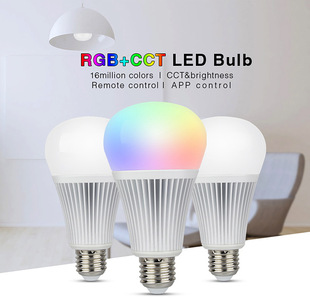 MILIGHT 9W RGB+CCT LED Bulb FUT012 灯泡 智能家居不含遥控