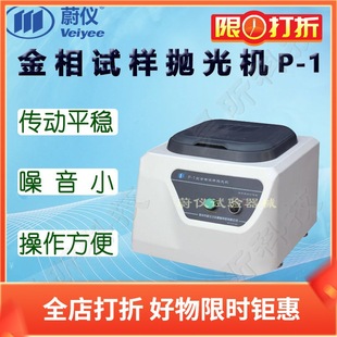 台式 工作盘∮200mm 单盘一速 1金相抛光器 蔚仪金相试样抛光机P