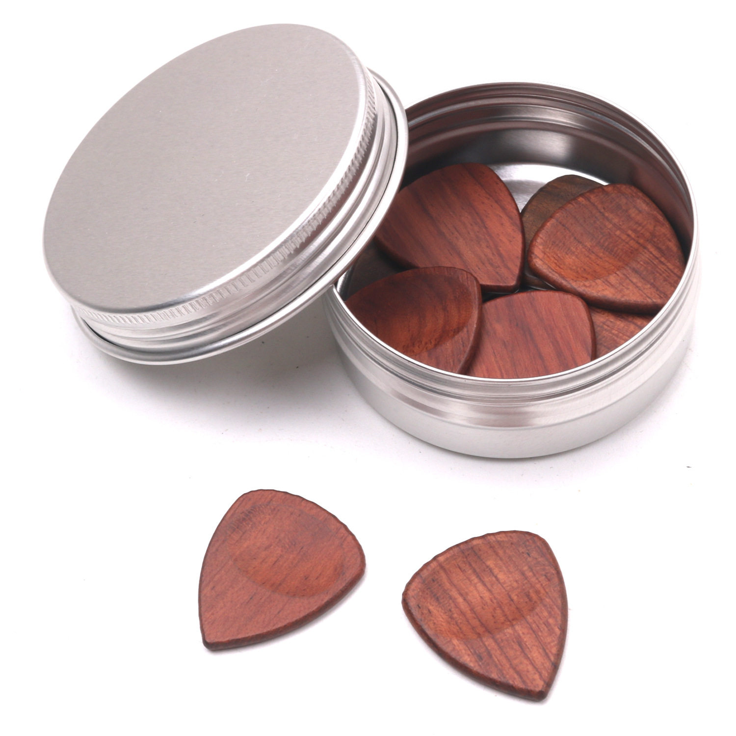 11件套 10个吉他实木拨片+1个盒子 拨片盒套装 吉他拨片收纳拨片,橡塑材料及制品,其他塑料制品,淘宝优惠券,粉丝福利购,淘宝优惠卷