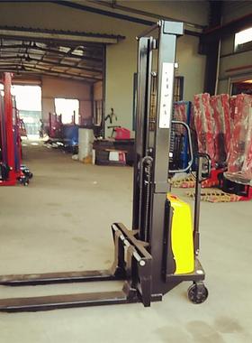 1吨1.6米半电动堆高车 手推电升堆高车 电动叉车CTDB型