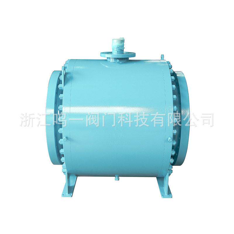 Q47锻造固定球阀大口径锻造球阀三片式软密封法兰球阀带注脂阀