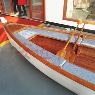 饰木船景观船室内客厅木船摆件小木船道 木船沙发造型船装 欧式 推荐