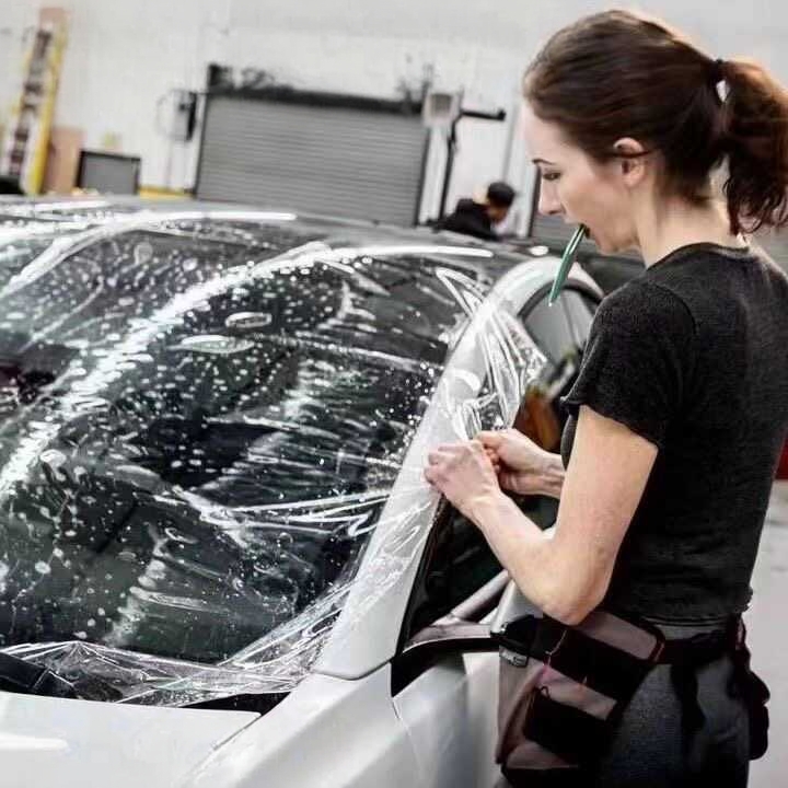 TPU玻璃防爆隔热前挡修复盾甲膜