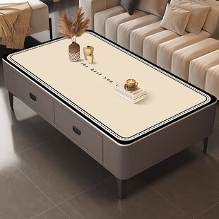 轻奢高级感客厅电视柜桌垫餐桌y布台面垫茶几桌布防油防水免洗防