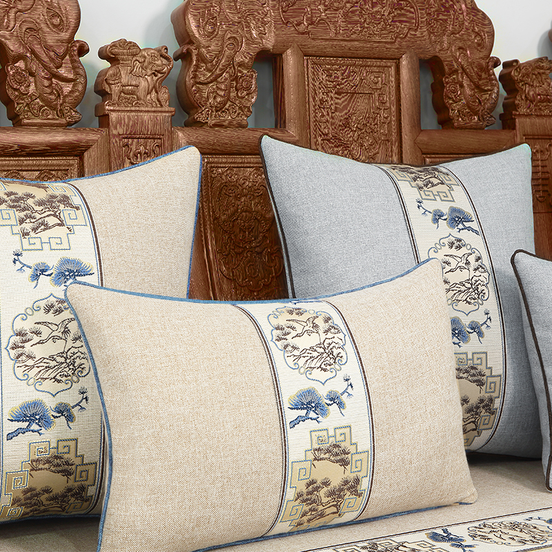 中式沙发垫四季通用罗汉床垫防滑家用高H密度海绵定做红木沙发坐