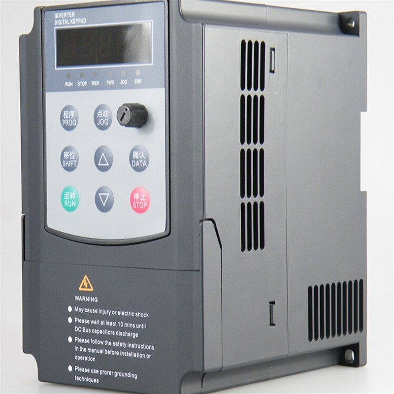 深圳雕刻机主轴变频器输出0-500Hz可调市电单相M两相220V三相380V
