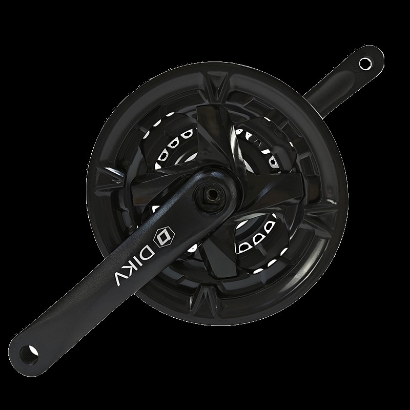 山地自行车牙盘前齿轮盘曲柄中轴脚踏套装24/27速配件42YT48牙方