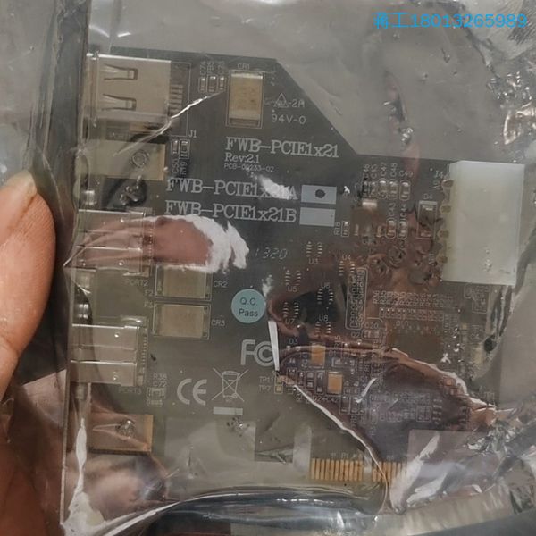 台湾 IOI FWB-PCIE1x21A 1394B 工业视