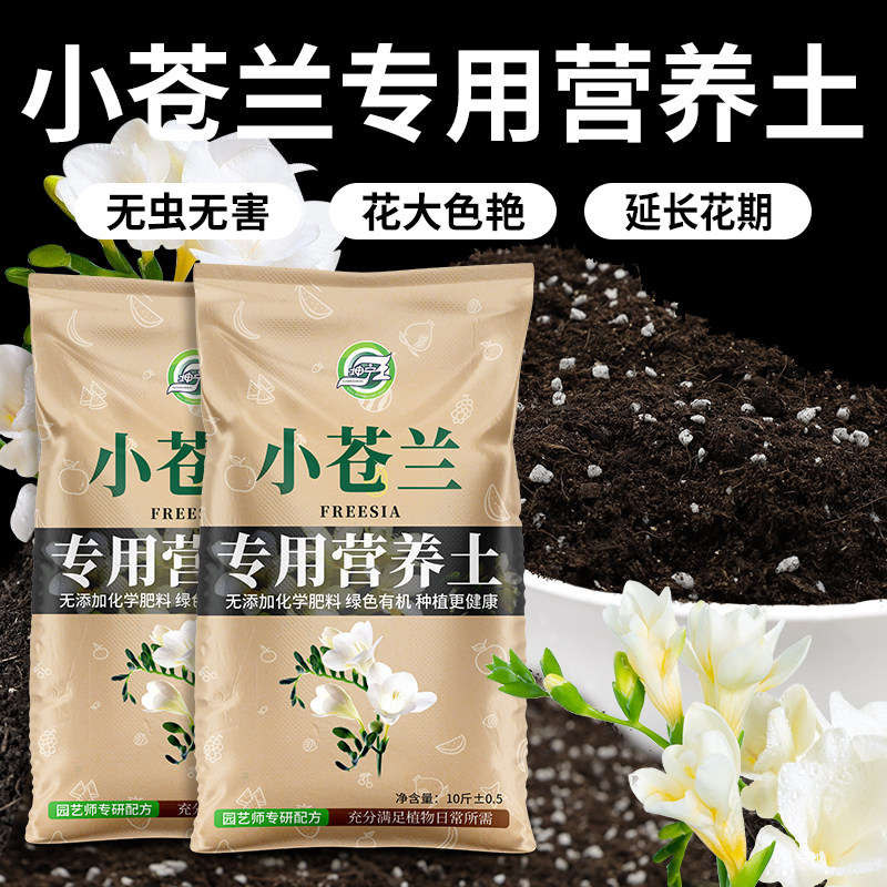 速发小苍兰专用营养土石竹土盆栽种花卉家用花科通用种植土肥料专
