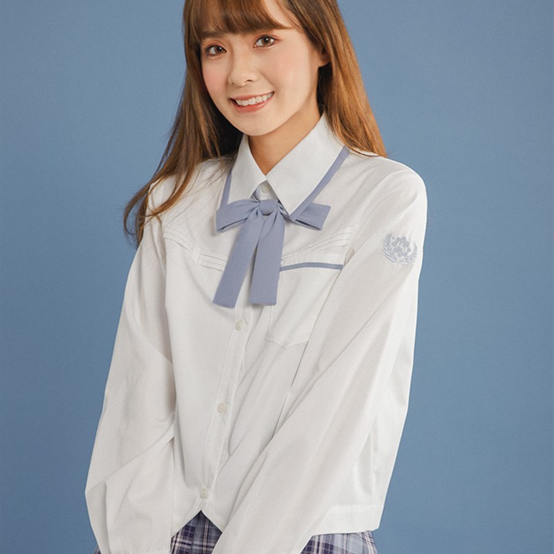 速发中牌制服馆 明泉子冬季 长袖JK制新掉品 现货服落