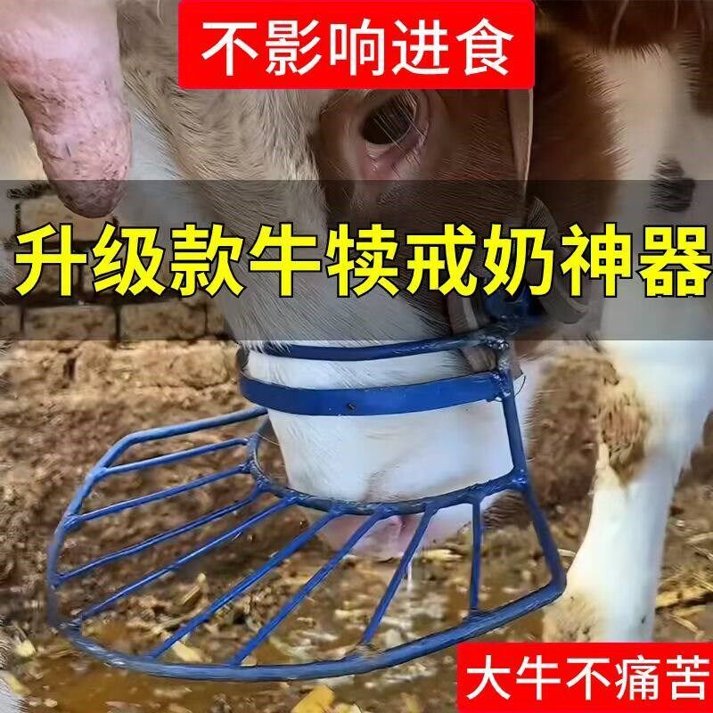 速发牛犊忌奶神器可调节大小牛犊子新款断奶小牛奶器犊牛架子牛鼻
