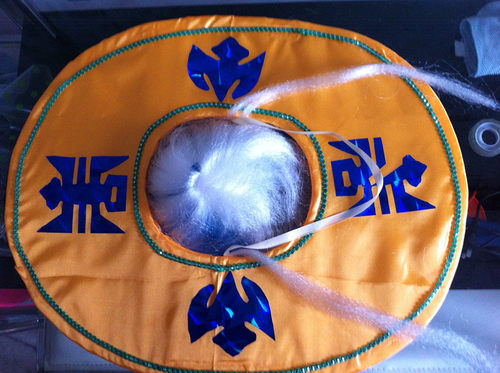 速发戏具戏具船翁舞蹈小品道装船翁帽渔夫草帽