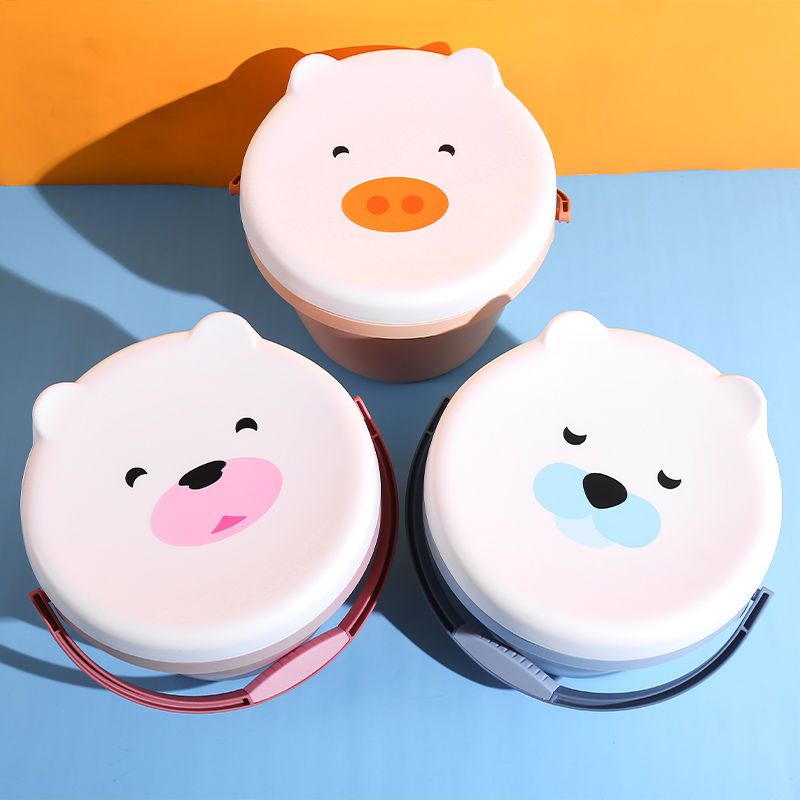 儿童收纳凳多功能家用玩具零食储物整理塑料箱小孩坐的加厚小凳子