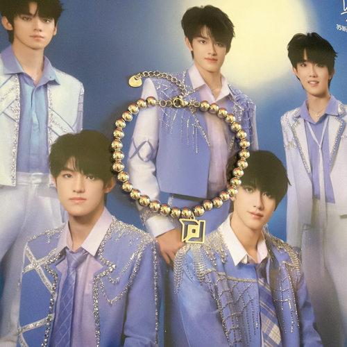 TOP登陆少年团演唱会周边同款钛钢吊坠挂链配饰链手链项链手饰品