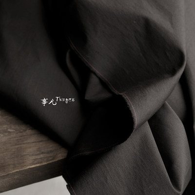 新品事儿定织 高端细帆布料q—全澳棉60支双股高密衬衫风衣 设计