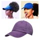 Puff Messy High tail 推荐 Hair Bun Baseball Hat