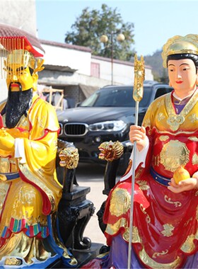 好货供奉寺庙1米6龙王爷神像 四海东海龙王 风调雨顺树脂龙王龙母