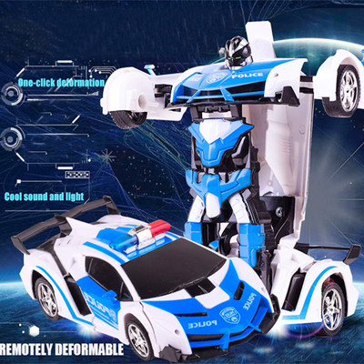 RC Car 1:18 RC Deformation Electric Transformation Robot Car