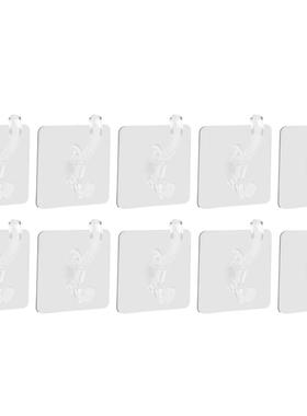 Adhesive Wall Hooks 10 Packs Heavy Duty Adhesive Hook For