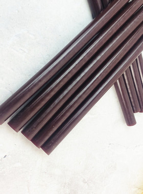 深紫色深酒红色奇石石头底座胶棒火漆密封胶蜡棒7mm11mm无异味