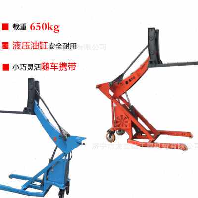 好货新品小型电动叉车液压升降搬运叉车便携式手推仓库堆高装卸叉
