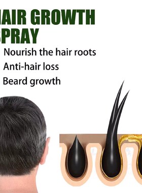 Hair growth spray nourishes hair roots, protects hair 50ml