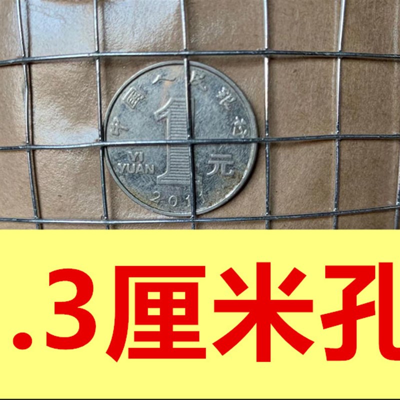 热镀锌铁丝网围栏电焊网养殖鸡钢丝网格阳台防护小孔防鼠隔离铁网