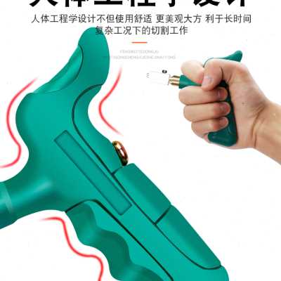好货玻璃刀家用瓷砖切割神器多功能切厚磁砖划刀滚轮式刀头开界器
