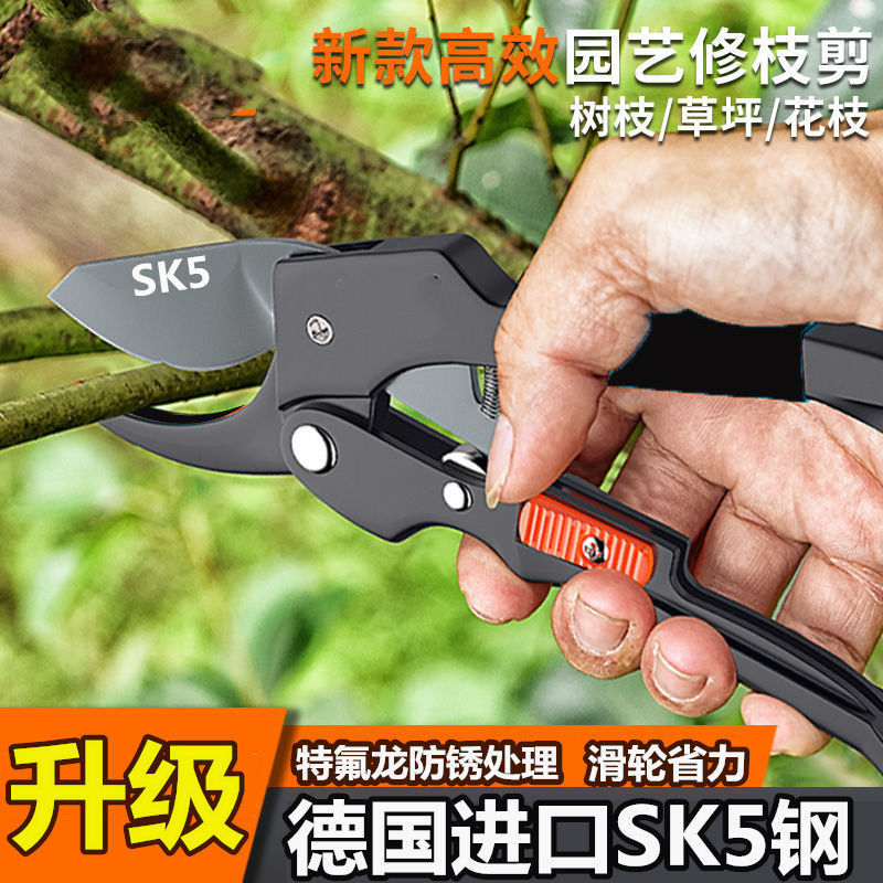 好货德国原装进口SK5强力园艺剪园林花卉修枝剪树剪子果树剪