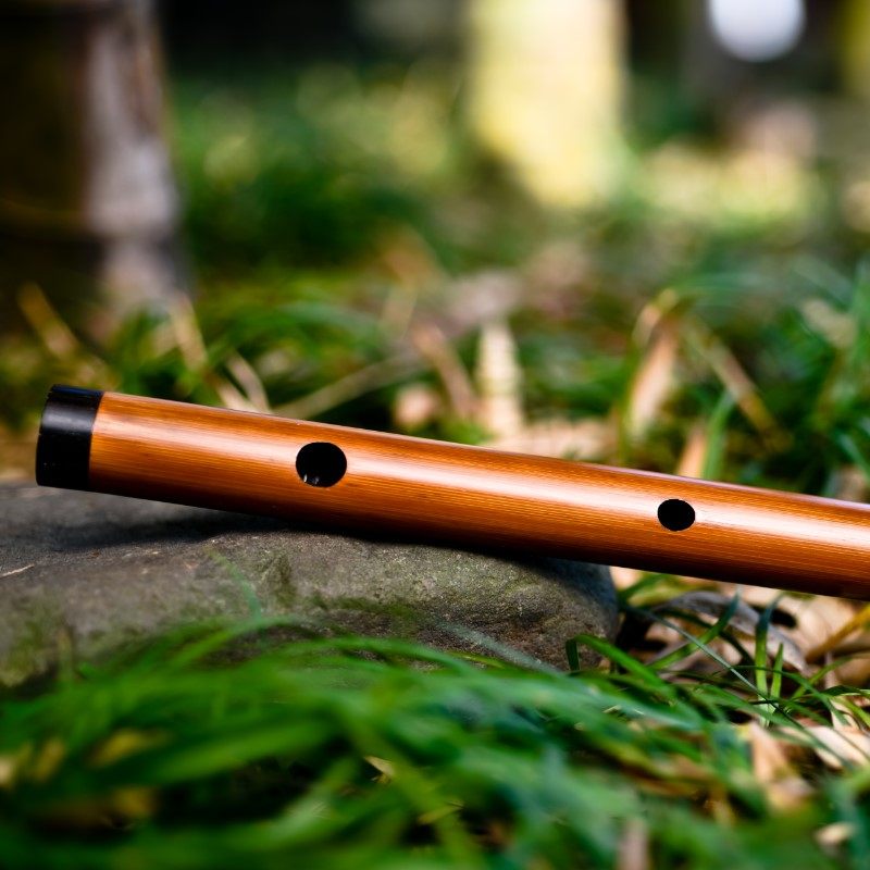 得趣笛专业苦竹笛子成人入门练习虫胶工艺儿童初学