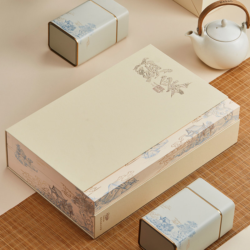 新款茶叶礼盒装空盒龙井绿茶包装盒碧螺春信阳毛尖包装礼盒装空盒,包装,茶叶包装,淘宝优惠券,粉丝福利购,淘宝优惠卷