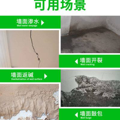 极速天花板漏水渗水堵漏王楼上化妆室水管背水面内墙室内防水补漏