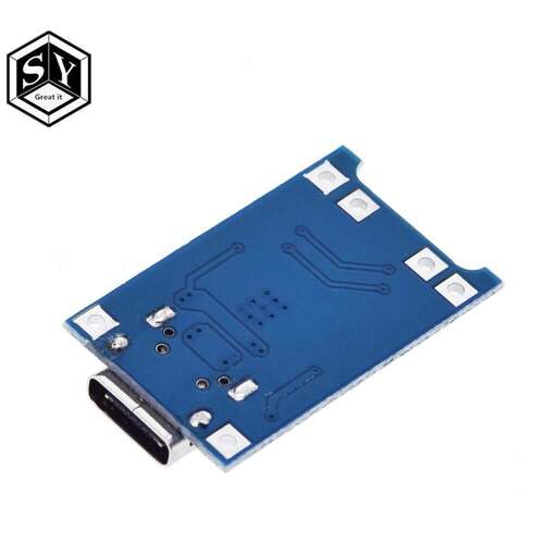 新品5PCSc typec USB 5V 1A 18650 TP4056 Lithium Battery Charg