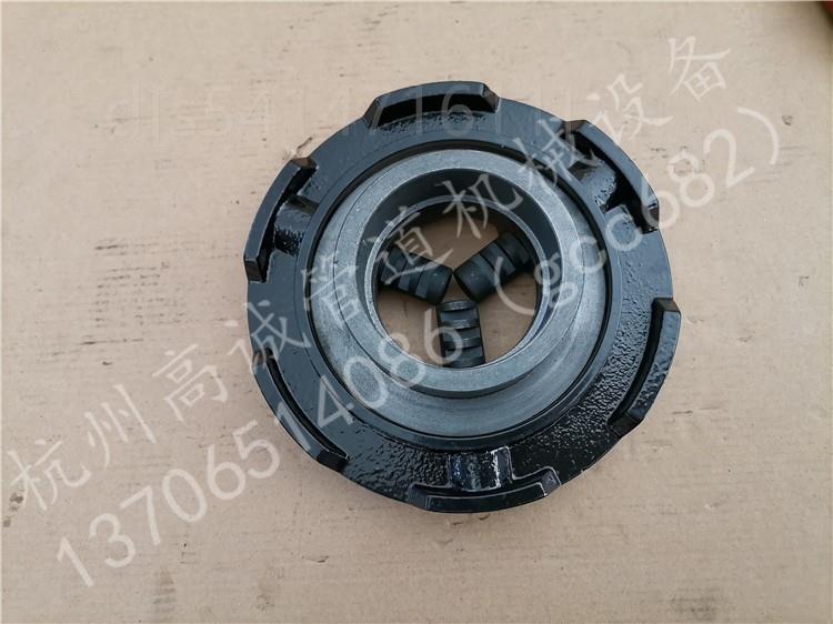 极速。杭州虎王 宏力 2寸u3寸4寸后夹头总成后爪大齿盘总成攻丝机