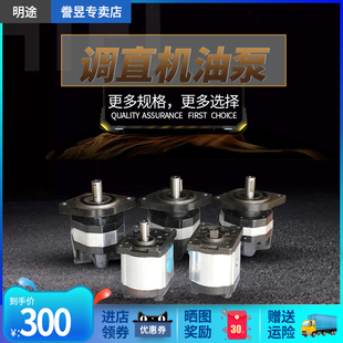 极速调直机油泵数控液压钢筋调直机配件左旋泵右旋V泵花键齿轮泵